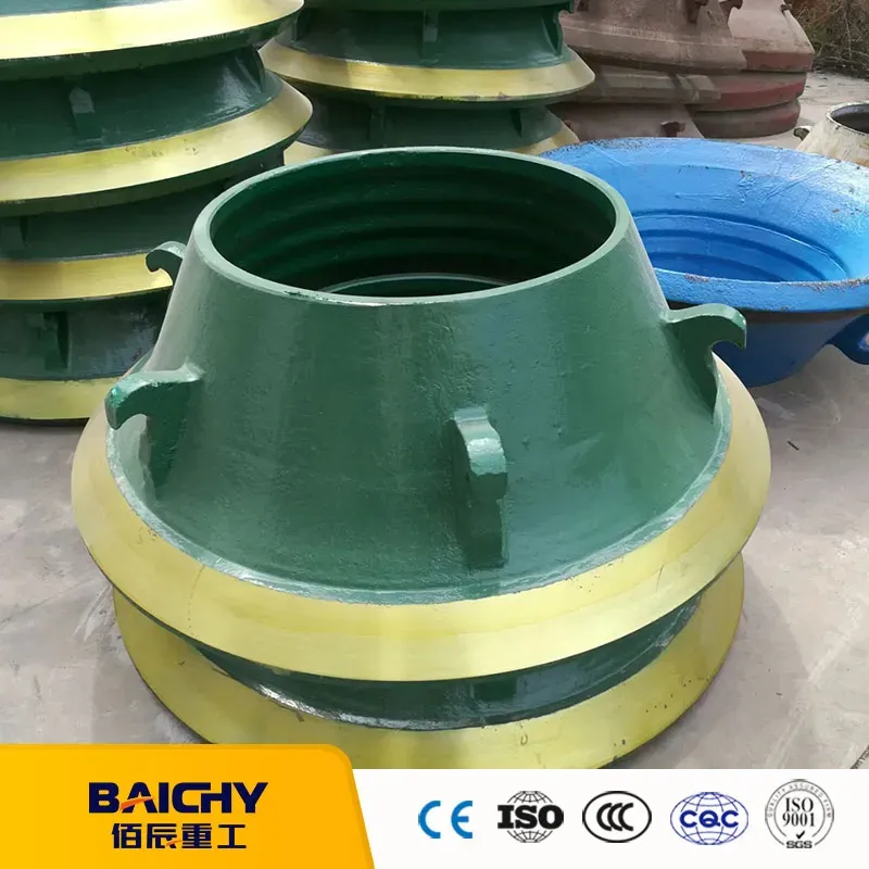 HPC Cone Crusher Spare Parts: Bowl Liner & Mantle for Mining Machinery