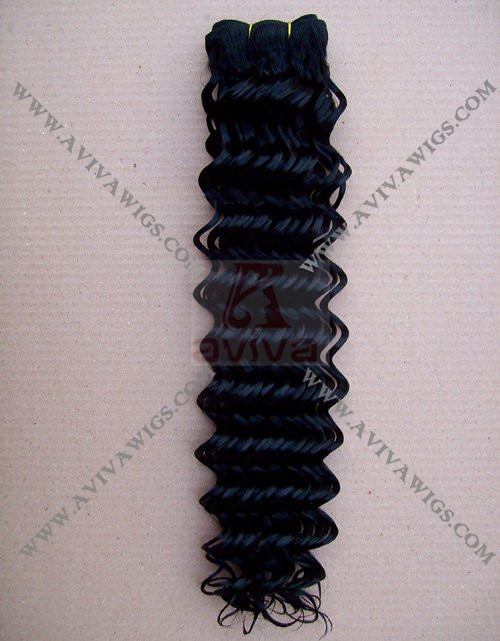 Deep Wave Human Hair Weft (AV-HE013)