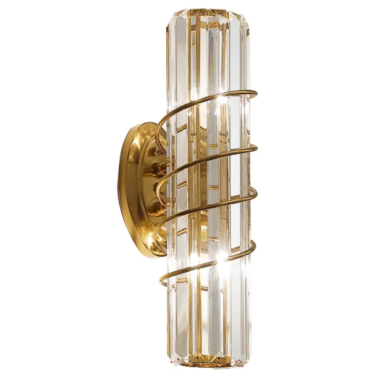 High-Quality Crystal Wall Lamps - Ideal for Living Rooms, Villas, Hotels, and Sales Departments