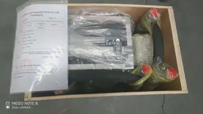 Excavator Hydraulic Pump Pressure Flow Meter Test