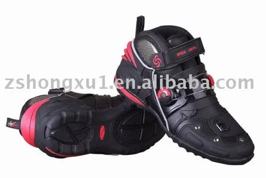 Motorcycle Boots A09002 Black