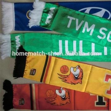 CUSTOMER FOOTBALL SCARVES, scarves wholesale, MADE IN CHINA
