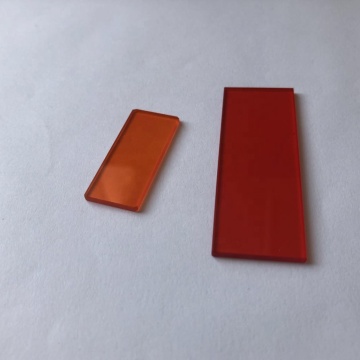 550nm Optical Orange Glass Filter