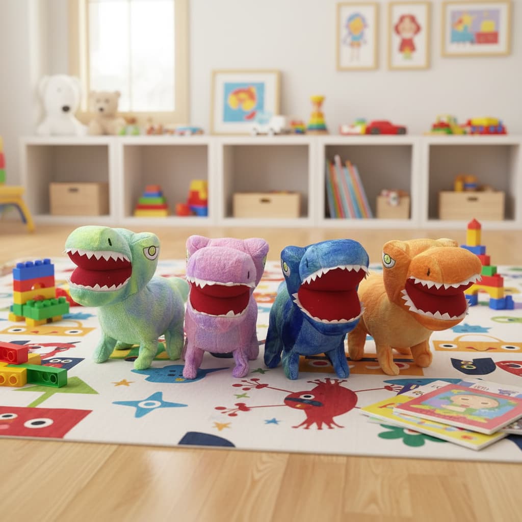 W2H01 Short Hair Embossed IC Tyrannosaurus Rex