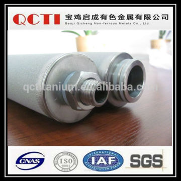 professional export the best raw material of titanium filter