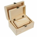 Wood Gift Box Plain Unpainted Wooden Jewellery Storage Box Set Manufactory