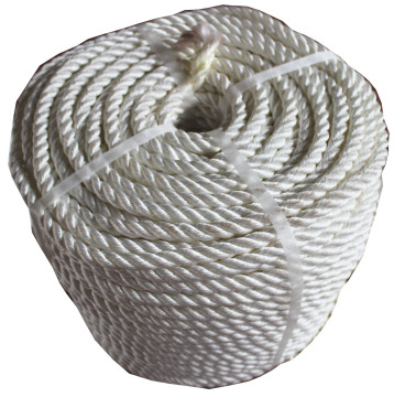 3 Strand Twisted Polyester Mooring Rope for Dock