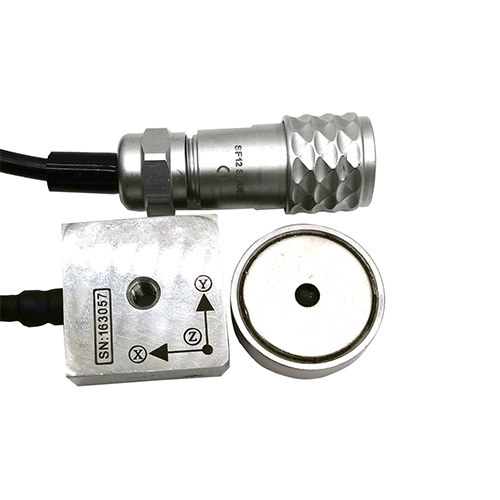 Industrial Triaxial Vibration Acceleration Transducer Sensor