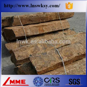 China Shenyang LMME raw slate/ paving basalt kerbstones