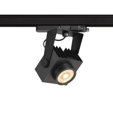 Aluminium noir moderne 28W Light Light