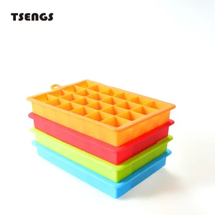 Square Silicone Ice Grid - Direct Manufacturer Supply DIY Ice Cube Mold