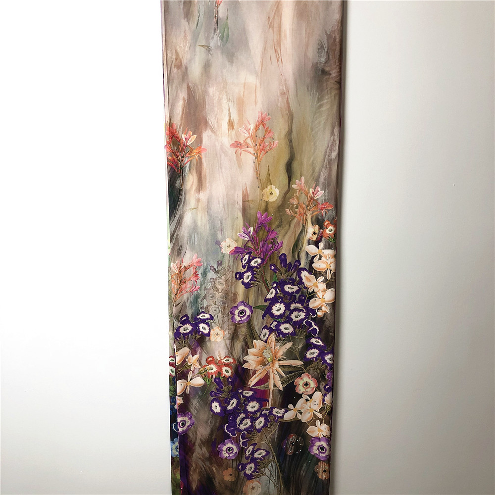 Rayon Satin 60s Real Digital Print
