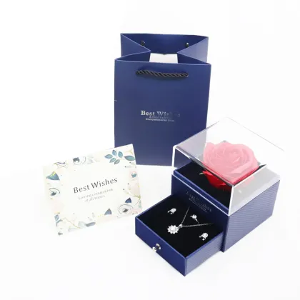 Wholesale Clear Acrylic Plexiglass Flower Display Box - Eternal Flower Box