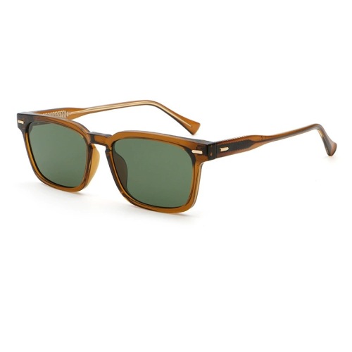 OEM Retro PC Frame TAC Polarized Square Sunglasses