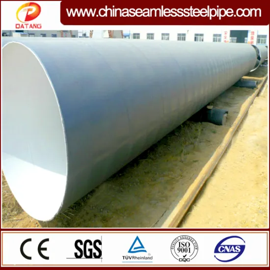 API SSAW Spiral Welded Steel Pipe For Oil And Gas