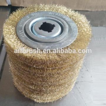 2016 model new WPC decking brushing rolls pull lines for timber floor