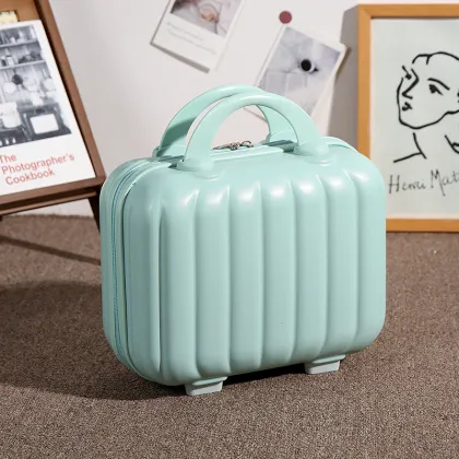 Cute Pumpkin-Shaped Travel Cosmetic Case