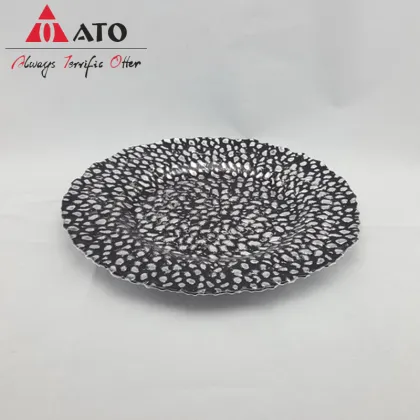 Durable Home Dinnerware plate Embossed plate