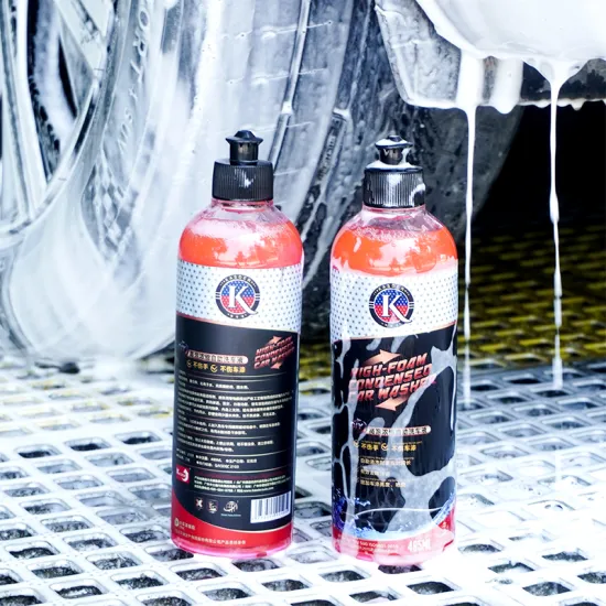 Colored Foam Shampoo for Cars
