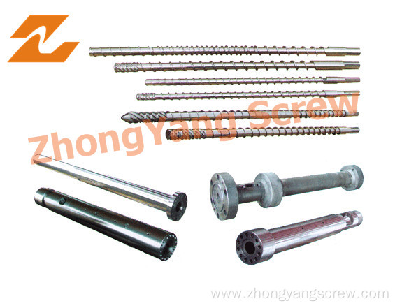 Conical Twin Screw and Barrel for Plastic