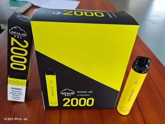 Air Glow XXL E Cigarette E-Cigarette 2000 Puffs Disposable