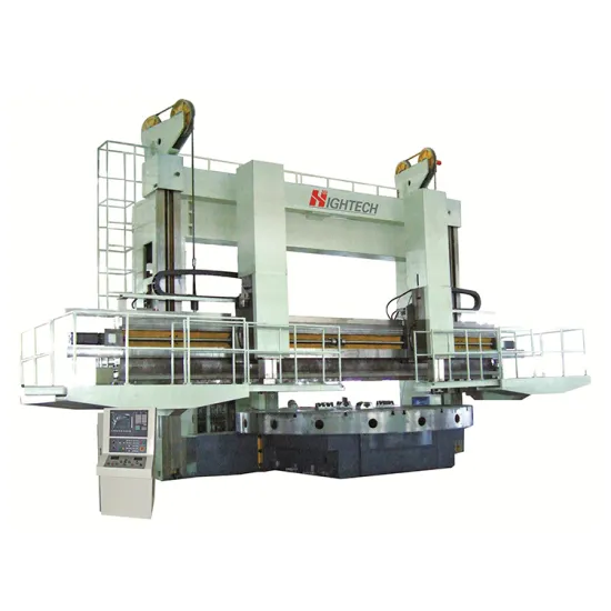 Semi-Automatic Double Column Heavy Load Vertical Lathe