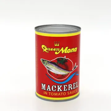 Factory hot sale 425g Canned seafood canned mackerel in tomato sauce canned fish with lower price