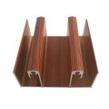 Wood Grain Surfaces Aluminum Window Door Profiles