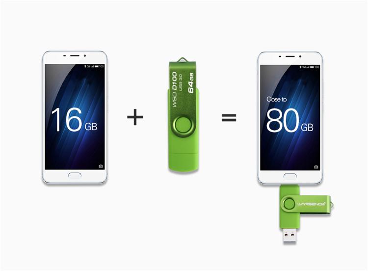 OTG USB -Flash -Laufwerk Otg Usb Flash Drive