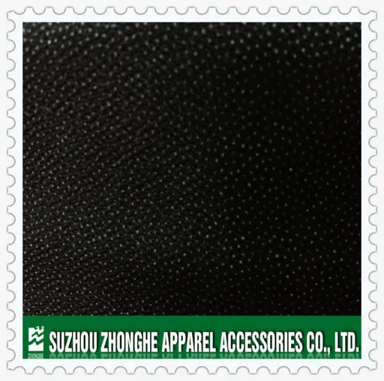 Polyester woven fusible cuff interlining