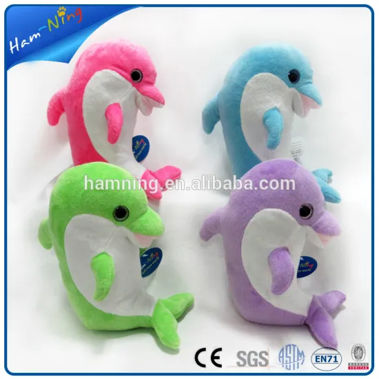 18cm toy for kids new design soft sealife animal dolphin toy