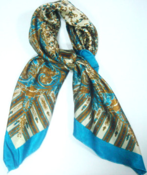 Fashion artifical silk scarf