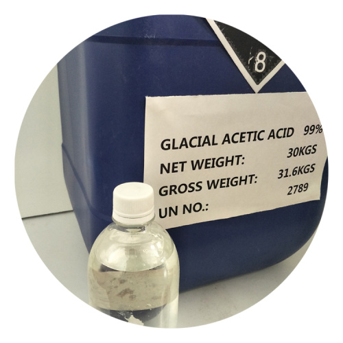 Ácido acético glacial de fábrica ISO 99% -99.9%