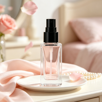 قارورة عطر مربعة أنيقة