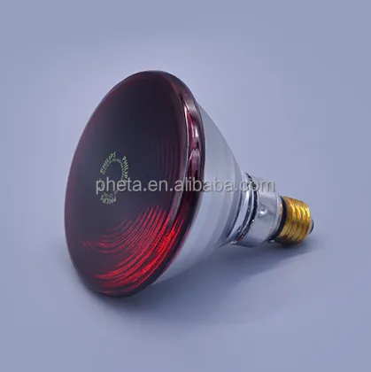 Philips Infrared Bulb PAR38 150W E27 110V Red Heat Lamp