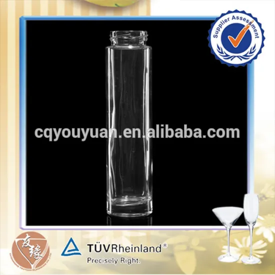 high quality clear 300ml limited edition vodka wine glass bottles