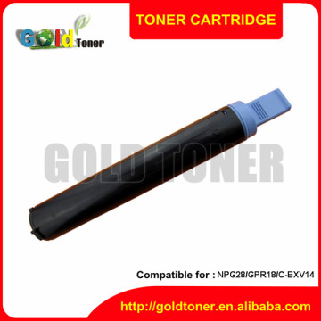 High quality toner cartridge compatible for canon ir2018 copier machine