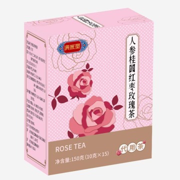 Fecha roja y té funcional de Longan