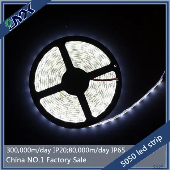 2017 best selling Garden 5 meter 300leds led strip DC 12v white pcb single color 5050smd led strip light