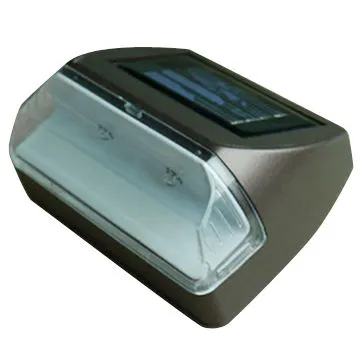 Solar fence gutter light, 2V/60mAh solar panel