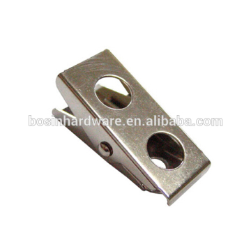 Clip de la insignia del metal de la alta calidad de la manera con dos agujeros
