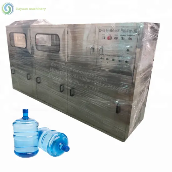 5 Gallon Water Bottle Washing Filling Sealing Machine