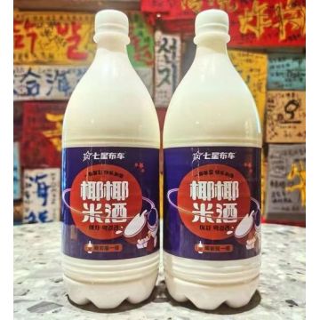 refreshing sweet coconut Rice Wine 1-liter container