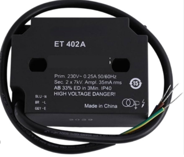 Honeywell ET402A Ignition Transformer for Gas Burner Accessories: High Voltage Burner Ignition Solutions