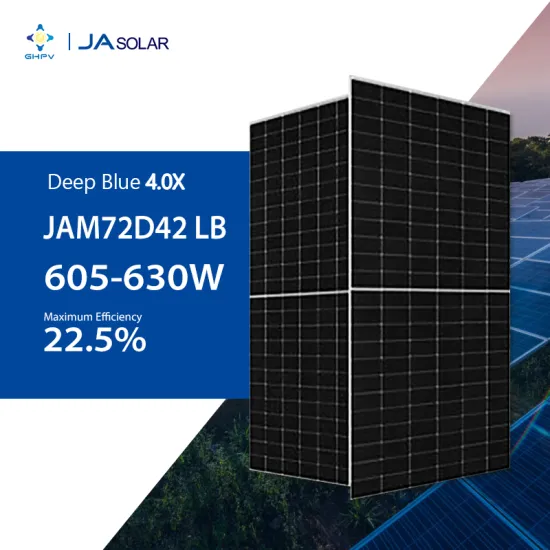 Top-Ranking 605W to 630W Mono-Facial Roof Solar Panels: Professional JA Solar Panels