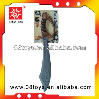 Plastic pirate toy sword