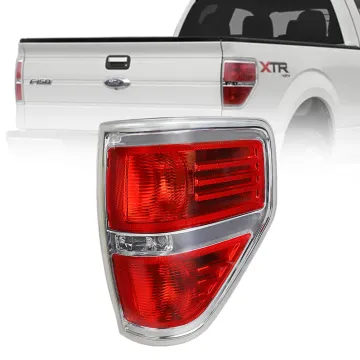 Red Lens Tail Light Cover Kit for Ford F-150 2011-2013 Styleside Right Side