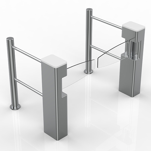 Barrier Biometric Time Attendance System Swing Turnstile