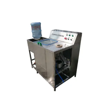 Semi-Automatic 20L PET Drum Cap Removing and Washing Machine
