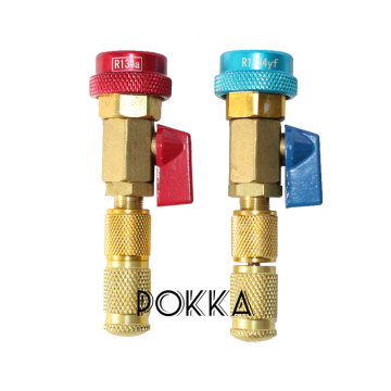 อะแดปเตอร์ R134A แรงดันต่ำของ Pokka สำหรับเครื่องทำความเย็นระบบ AC